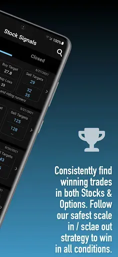 Скриншот 2 — Trade Signals - Stocks Options