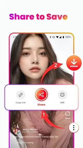 Скриншот 2 — Video Downloader, No watermark