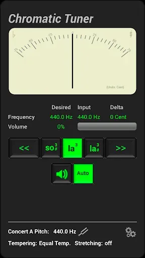 Скриншот 3 — Instrument Tuner Pro