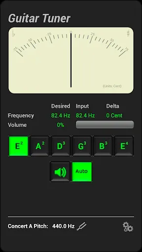 Скриншот 4 — Instrument Tuner Pro