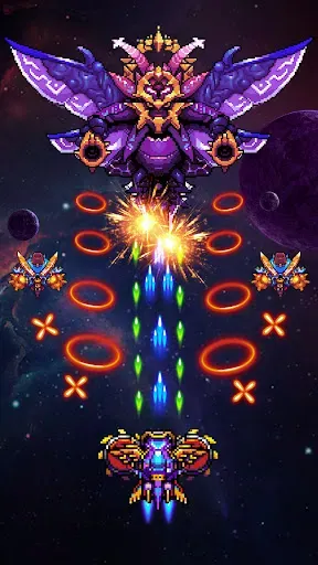 Скриншот 1 — Falcon Squad: Classic Arcade