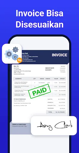 Скриншот 2 — Invoice Maker with Templates
