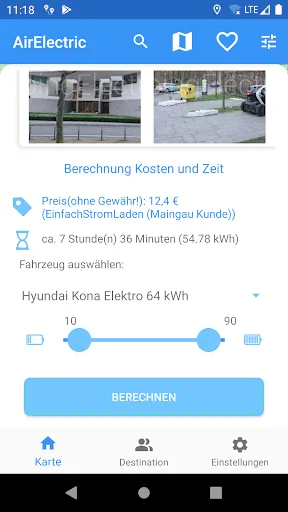 Скриншот 4 — AirElectric-EV charging prices