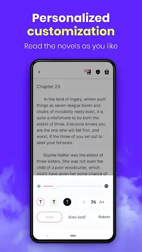 Скриншот 7 — AlphaNovel — Books & Stories