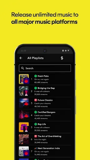 Скриншот 3 — Amuse Music Distribution