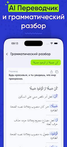 Скриншот 3 — Арабский словарь и спряжение