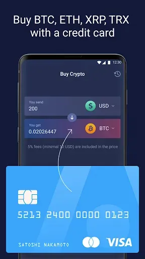 Скриншот 4 — Bitcoin Wallet Crypto Ethereum