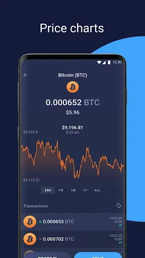 Скриншот 6 — Bitcoin Wallet Crypto Ethereum