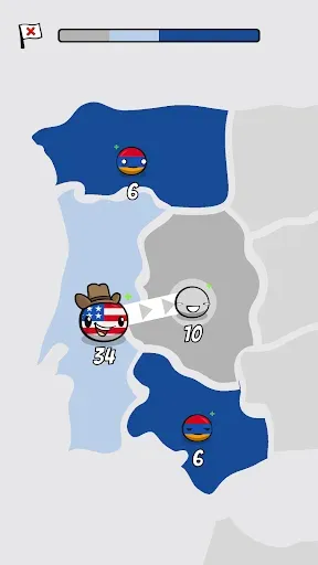 Скриншот 5 — Country Balls: World Clash