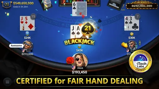 Скриншот 1 — Blackjack Championship