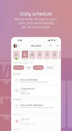 Скриншот 5 — BeTidy: Home Cleaning Schedule