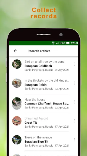 Скриншот 3 — BirdNerd: Bird Song Identifier