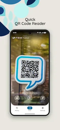 Скриншот 1 — QR Friend: Scanner & Reader