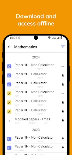 Скриншот 3 — My Past Papers