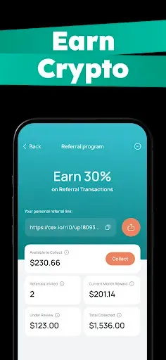 Скриншот 5 — CEX.IO: Trade & Buy Crypto