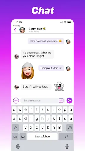 Скриншот 2 — Chaty - Chat & Make Friends