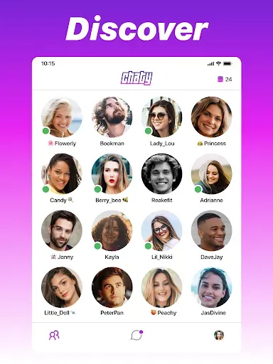 Скриншот 6 — Chaty - Chat & Make Friends