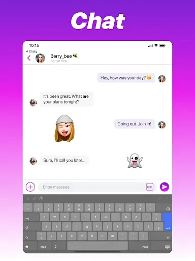 Скриншот 7 — Chaty - Chat & Make Friends