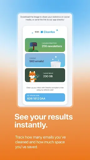 Скриншот 5 — Cleanfox: Spam & Email Cleaner