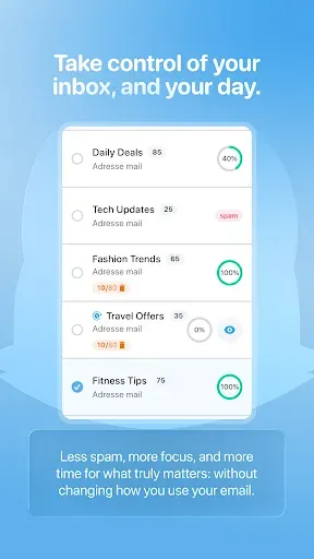Скриншот 7 — Cleanfox: Spam & Email Cleaner