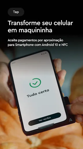 Скриншот 1 — InfinitePay Tap, Conta, Cartão