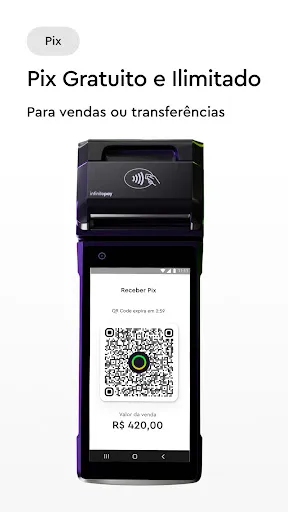 Скриншот 4 — InfinitePay Tap, Conta, Cartão