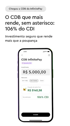 Скриншот 8 — InfinitePay Tap, Conta, Cartão