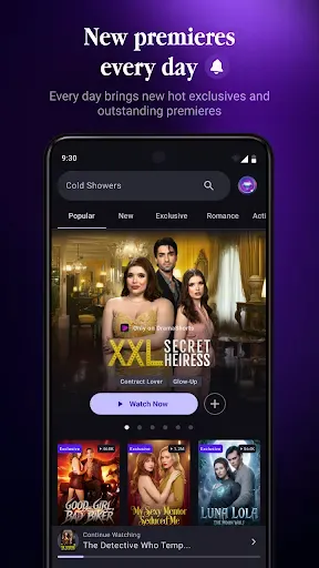 Скриншот 2 — DramaShorts: Watch TV & Shows