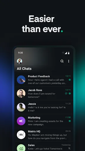 Скриншот 2 — Element X - Secure Chat & Call