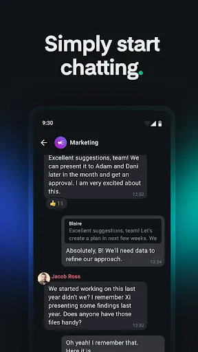 Скриншот 4 — Element X - Secure Chat & Call