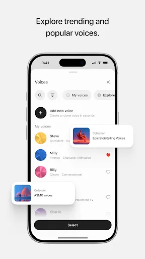 Скриншот 6 — ElevenLabs: AI Voice Generator