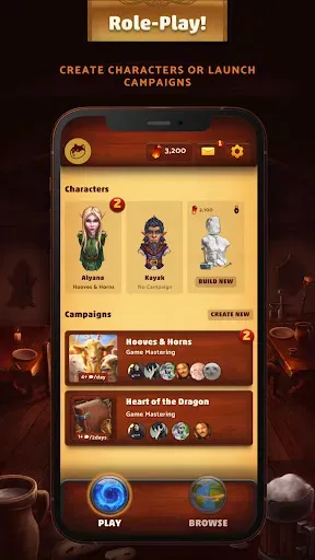 Скриншот 6 — Dungeon Realms: Chat & Roll
