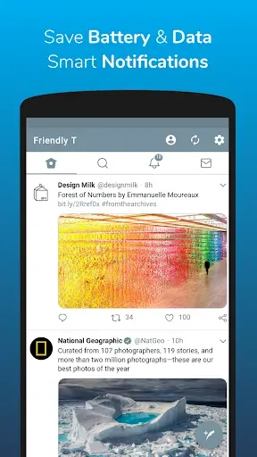 Скриншот 2 — Friendly For Twitter/X