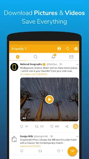 Скриншот 3 — Friendly For Twitter/X