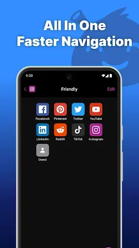 Скриншот 7 — Friendly Social Browser