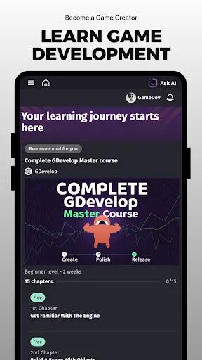 Скриншот 6 — GDevelop - Create & Play Games