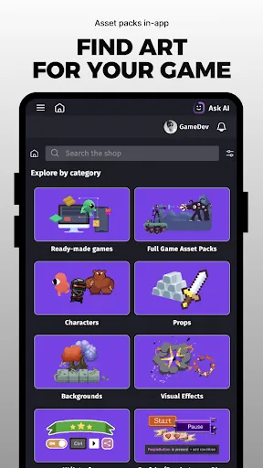 Скриншот 8 — GDevelop - Create & Play Games
