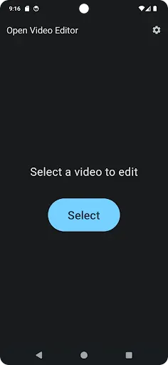 Скриншот 1 — Open Video Editor