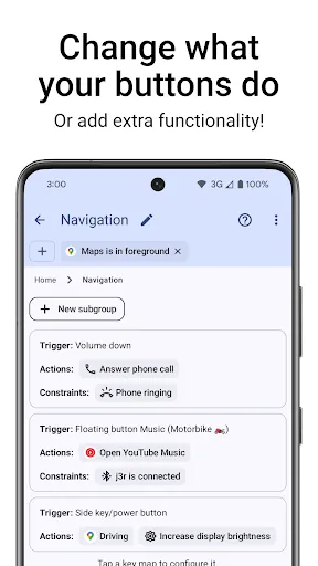 Скриншот 1 — Key Mapper & Floating Buttons