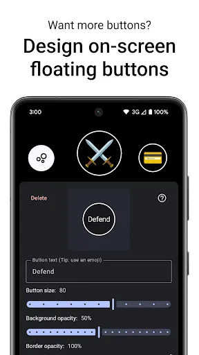 Скриншот 3 — Key Mapper & Floating Buttons