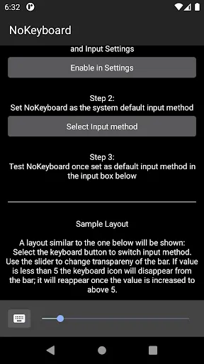 Скриншот 6 — No Keyboard: Hideable keyboard