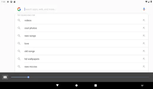 Скриншот 7 — No Keyboard: Hideable keyboard