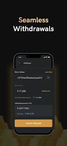 Скриншот 5 — GoSats: Gold and BTC Rewards