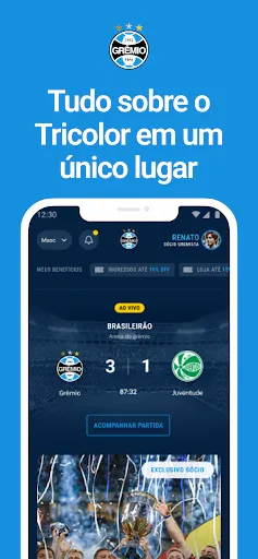 Скриншот 1 — Meu Grêmio