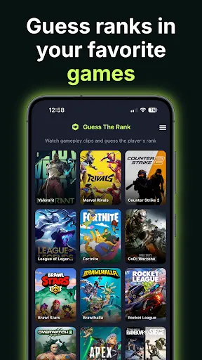 Скриншот 2 — Guess The Rank