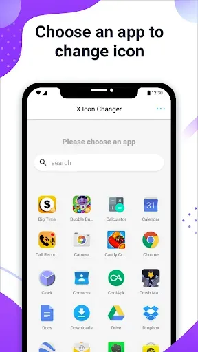 Скриншот 1 — X Icon Changer - Change Icons