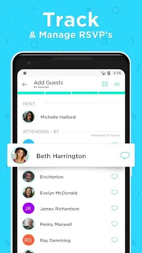 Скриншот 3 — Hobnob - Invitation Card Maker