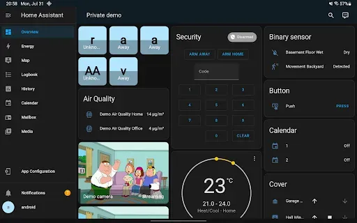 Скриншот 7 — Home Assistant