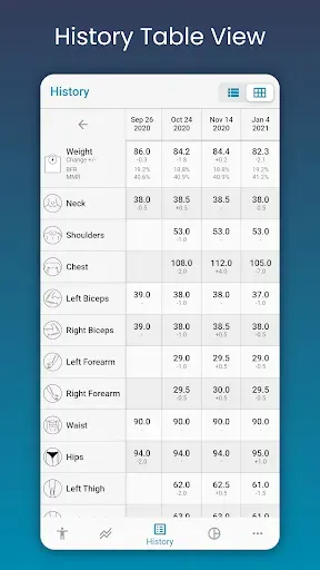 Скриншот 4 — Body Measurement Tracker