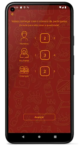 Скриншот 2 — Bora Churrasco: Calcule carnes